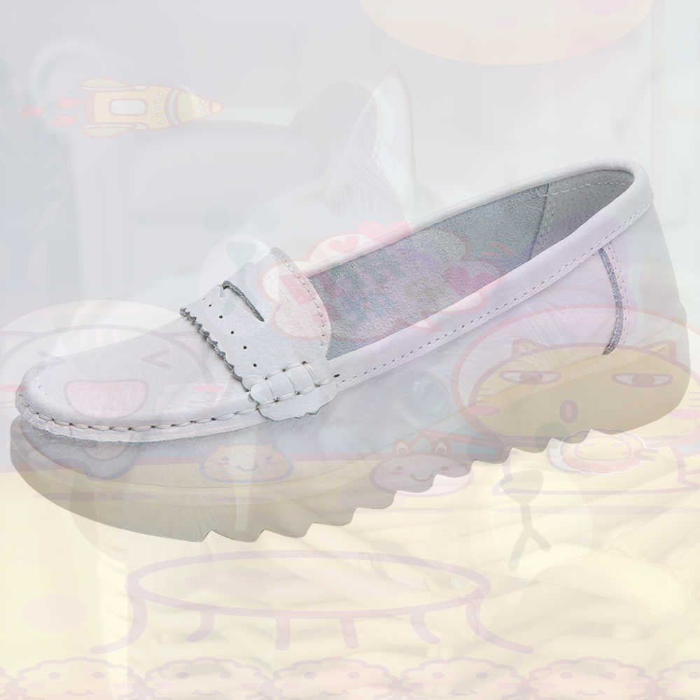 Classic Tech Office Number - Moccasin Mengemudi Sepatu Remaja Sepatu Skateboard