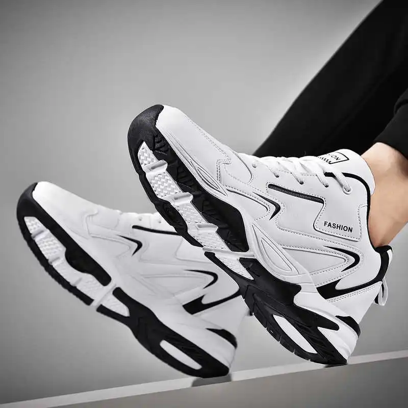 Classic Tech Office Number - Sepatu kets olahraga untuk pria, sepatu
