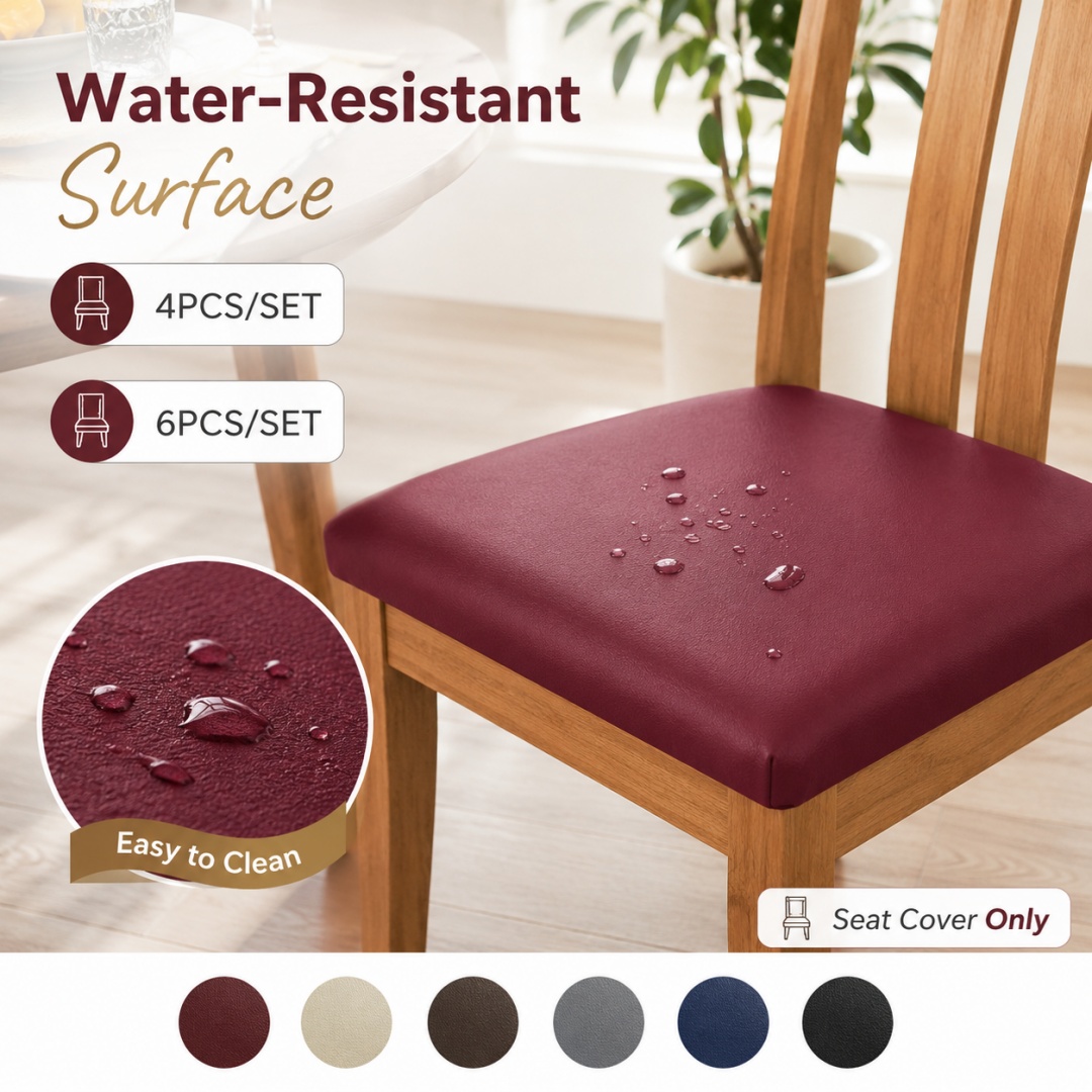 4/6pcs Sarung Kursi Makan dari - Office Tech Chair ulasan dan harga