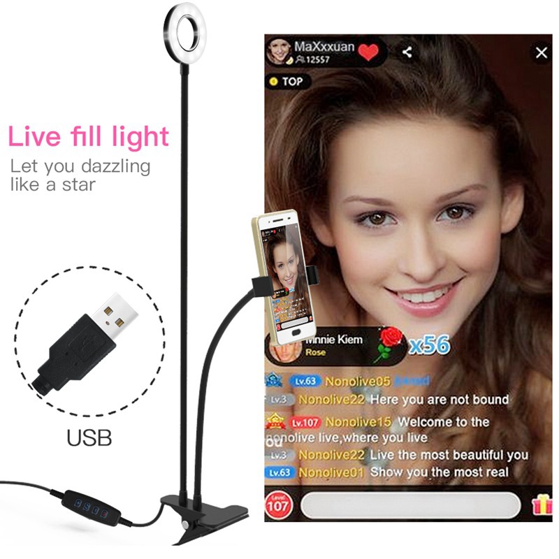 Lampu Ring 2024 swafoto, denga - Office Youtuber ulasan dan harga