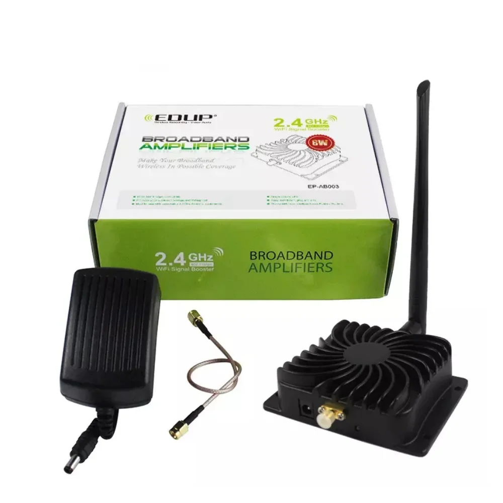 EDUP AB003 8W Penguat WiFi 2.4 - Wifi Range Extender ulasan dan harga