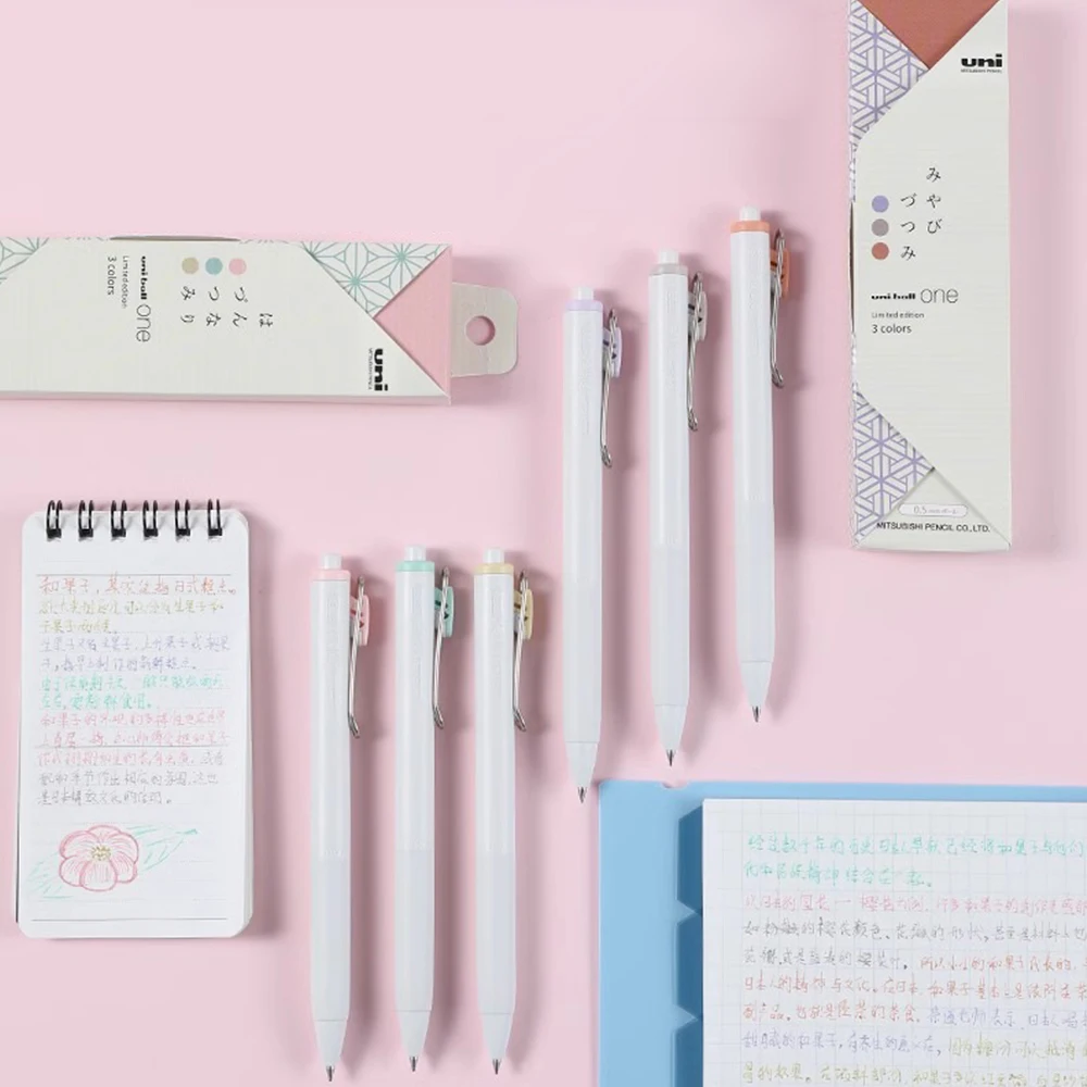 3 buah Set pena Gel terbatas J - Office Tech Essentials ulasan dan harga