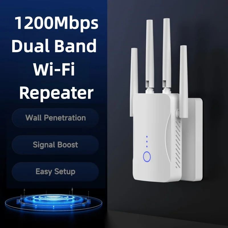 Pengulang WiFi Dual Band 2.4G/ - Wifi Range Extender ulasan dan harga