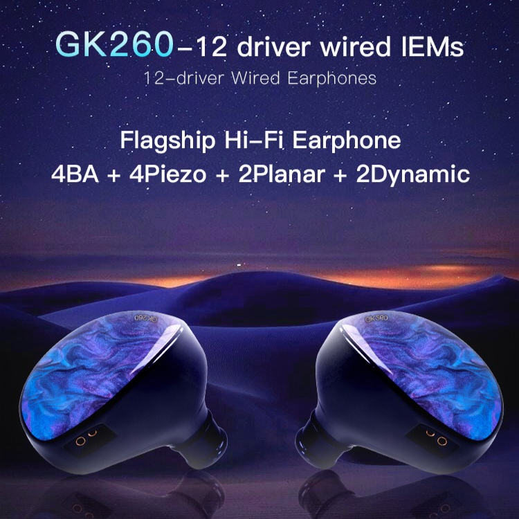 GEEKWOLD GEEK WOLD GK260 4 BA+ - Office Tech Essentials ulasan dan harga