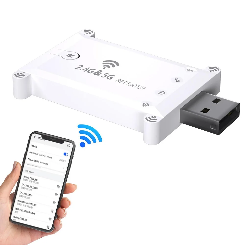 WiFi FIY 2.4G/5G Usb Wifi Repe - Wifi Range Extender ulasan dan harga